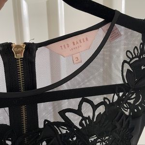 Ted Baker Dollii Black Skater Dress